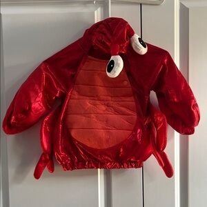 Target Shiny Red Lobster Kids Costume